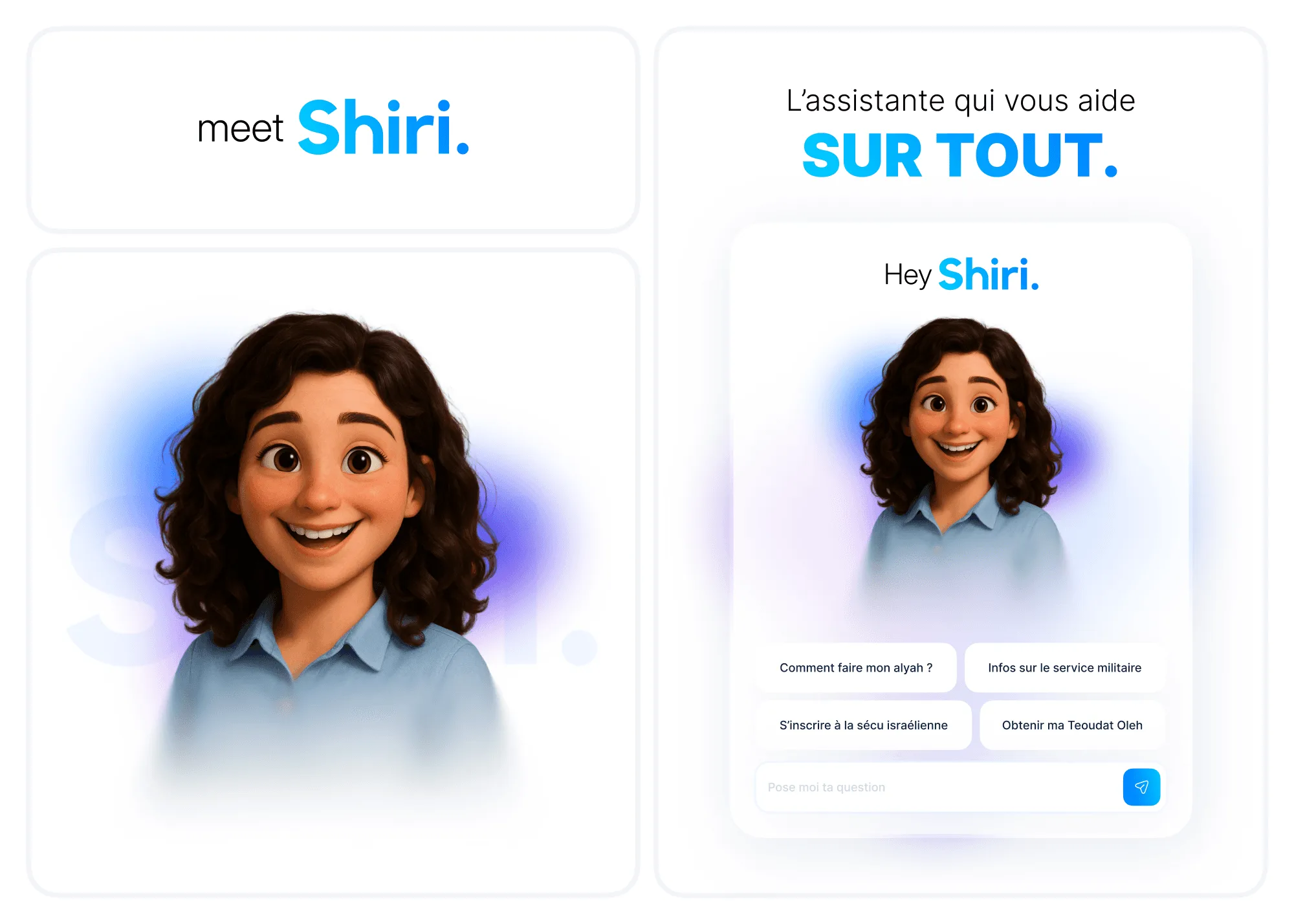 Écrans d’accueil de Shiri